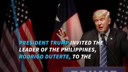 Trump invites Philippines' Duterte to the White House