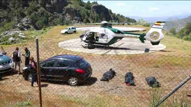 Rescatados los cadáveres del accidente de avioneta en Málaga