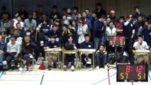 日本学園vs京北(Q4)高校バスケ 2015 ウインターカップ東京都予選 決勝リーグ2日目