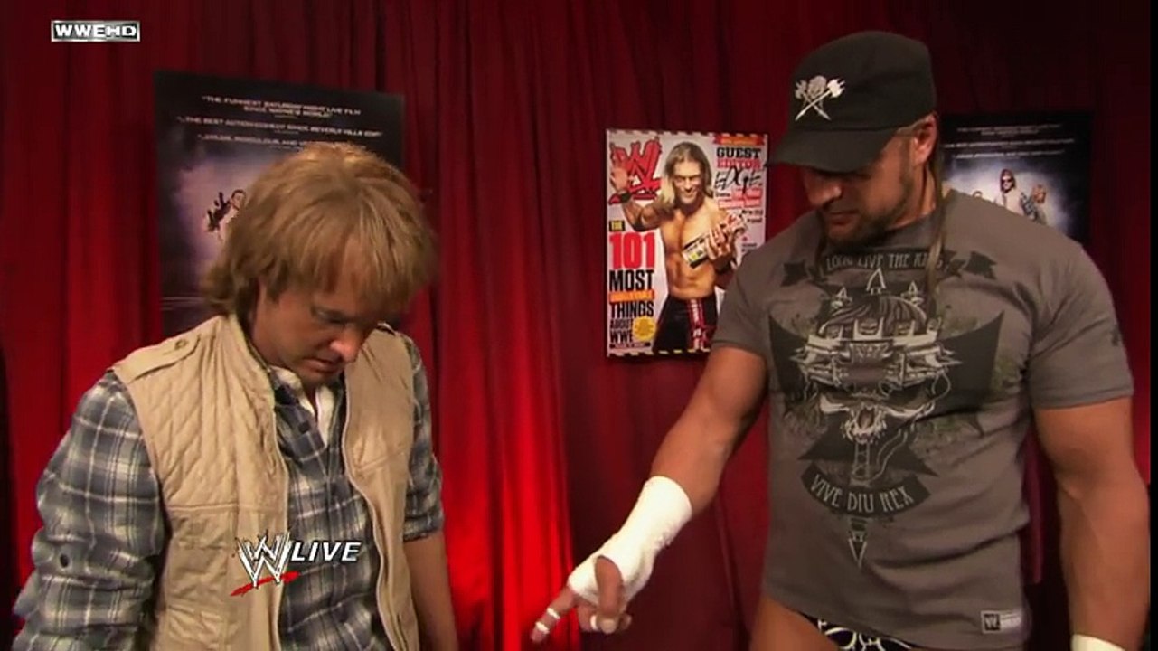 MacGruber runs into Triple H and Kane