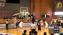 茨城vs愛知(2Q)高校バスケ 2015 わかやま国体少年男子バスケ準決勝