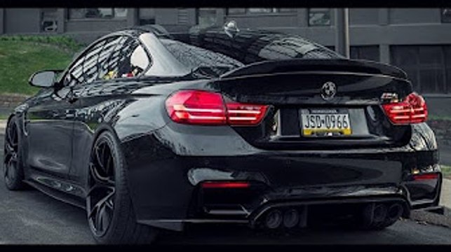 Liberty Walk BMW M4 F82 w - Start, Revs & Accelerations!