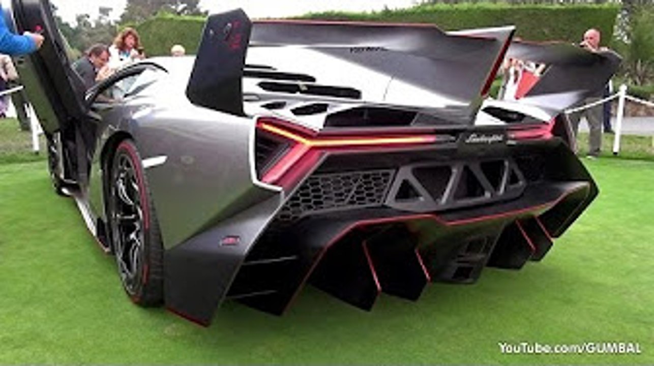 Liberty Walk Lamborghini Aventador w - - Start, Revs & On The Road!