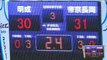 明成vs帝京長岡(3Q) 高校バスケ 2015 インターハイ準決勝