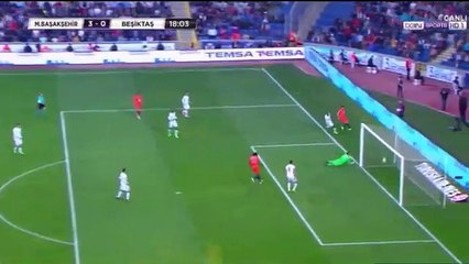 Cengiz Ünder GOAL - Basaksehir 3 - 0 Besiktas