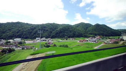 山陽・九州新幹線 みずほ６０５号 （N700系運行） 超広角車窓 進行左側 新大阪～博多～鹿児島中央 part 2/5