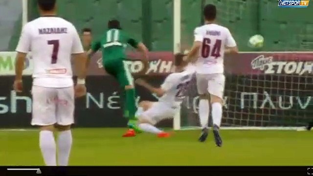 1-0 Sebastian Leto Goal - Panathinaikos 1-0 Larissa 30.04.2017