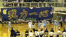 市立船橋vs土浦日大(4Q)高校バスケ 2015 関東大会準決勝