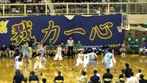 市立船橋vs土浦日大(2Q)高校バスケ 2015 関東大会準決勝