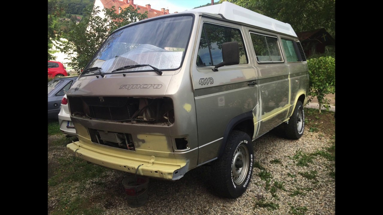 VW Bus T3 16" Resatauration - Syncro Caravelle GL
