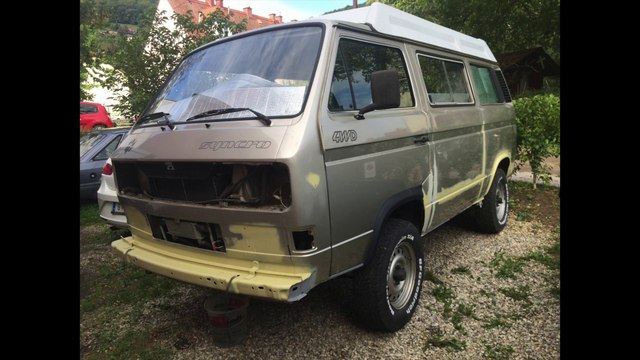 VW Bus T3 16 Resatauration - Syncro Caravelle GL