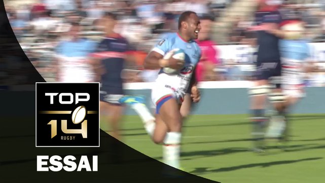 TOP 14 ‐ Essai 2 Gabiriele LOVOBALAVU (BAY) – Bayonne - Grenoble – J25 – Saison 2016/2017