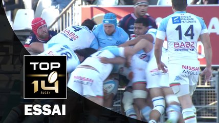 TOP 14 ‐ Essai Toma TAUFA (BAY) – Bayonne - Grenoble – J25 – Saison 2016/2017