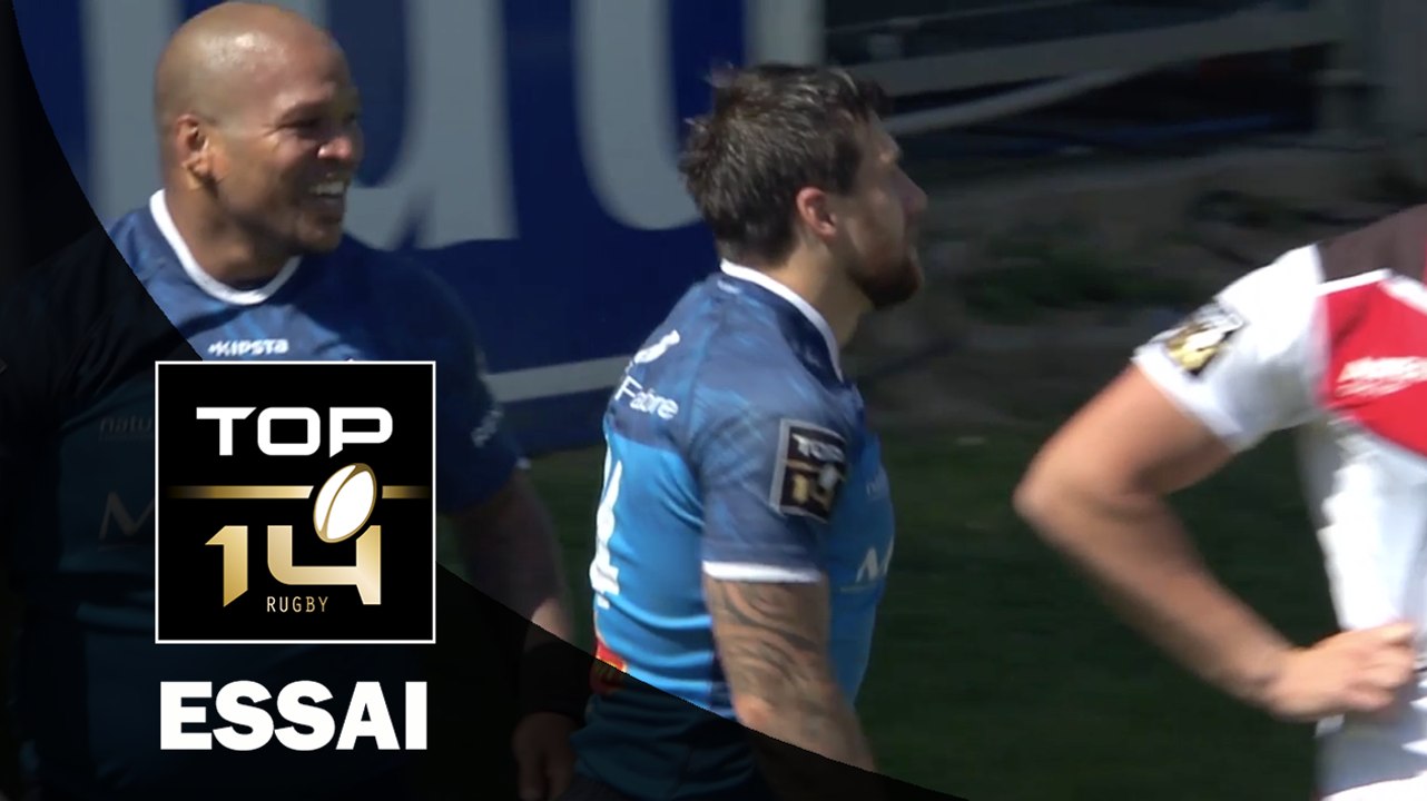 TOP 14 ‐ Essai 1 Julien CAMINATI (CAS) – Castres - Toulouse – J25 – Saison 2016/2017