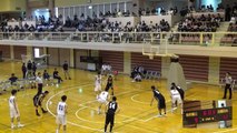 土浦日大vs取手二高(1Q)高校バスケ 2015 関東大会茨城県予選決勝