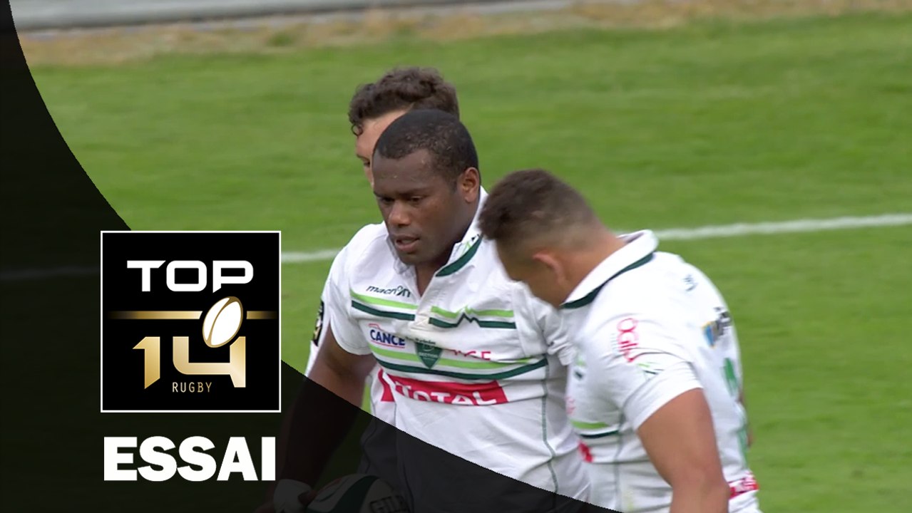 TOP 14 ‐ Essai 1 Watisoni VOTU (PAU) – Pau - Brive – J25 – Saison 2016/2017