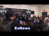 Danny & Angel Garcia Seconds After Thurman Fight EsNews Boxing