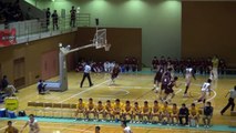 桜丘vs明成(1Q)高校バスケ 2015 KAZU CUP