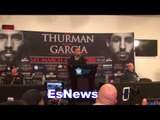 Keith Thurman After Win Over Danny Garcia - This Was A Nice Night Of Boxing EsNews Boxing