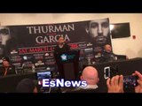 Keith Thurman I Love Boxing Breaks Down Danny Garcia Power EsNews Boxing
