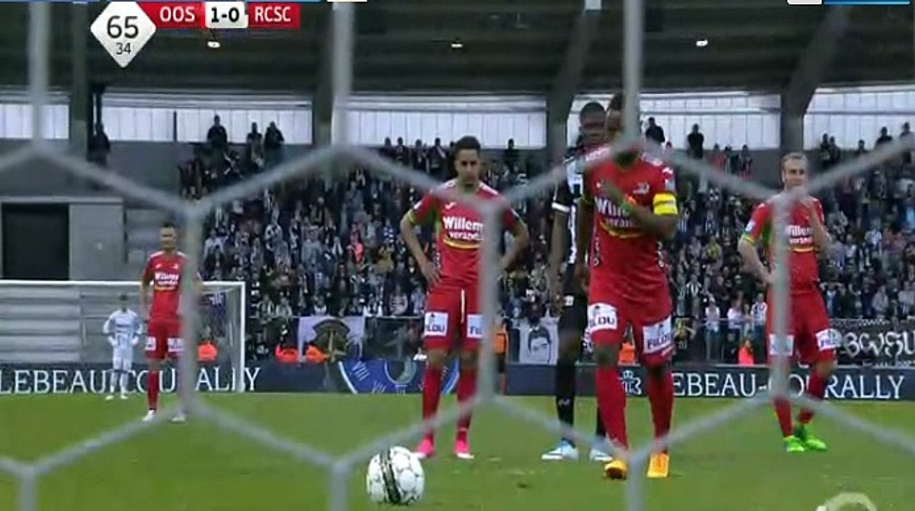 Siani S. (Penalty) Goal HD - Oostende	1-0	Charleroi 30.04.2017