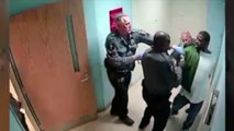 Lo que hicieron los guardias de seguridad de un hospital a este hombre