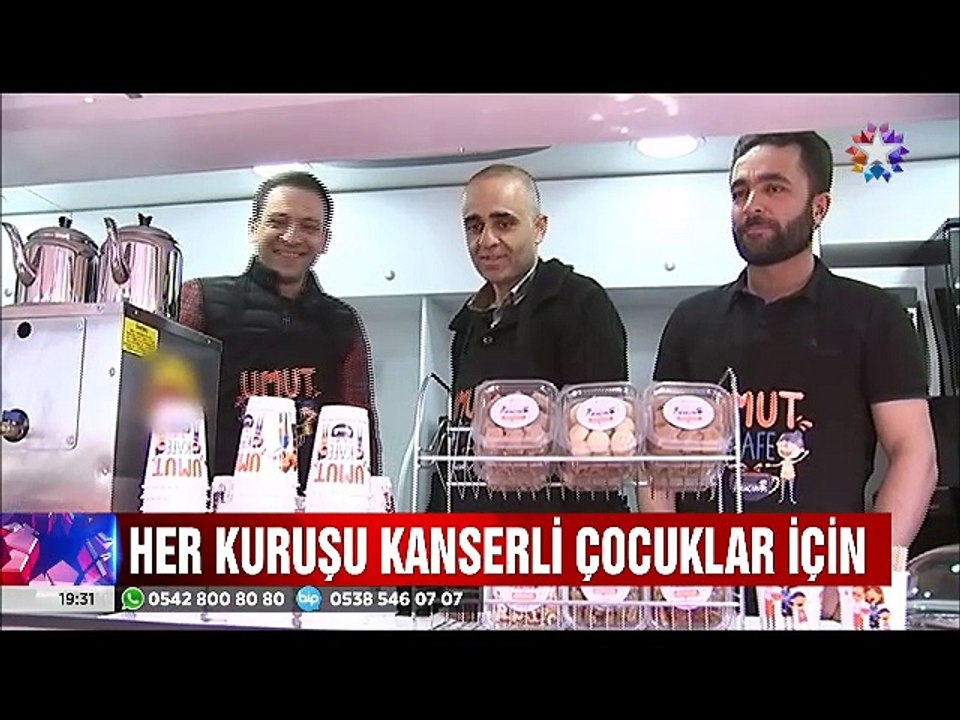 Her kuruşu kanserli çocuklar için 'Umut cafe' umutları oldu