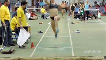 Athletics Women's Long Jump Slow Motion