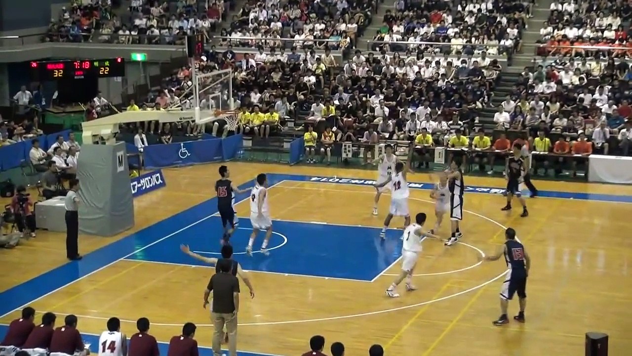 【高校バスケ】明成高校 好プレイ集 高校総体2014 男子バスケ決勝