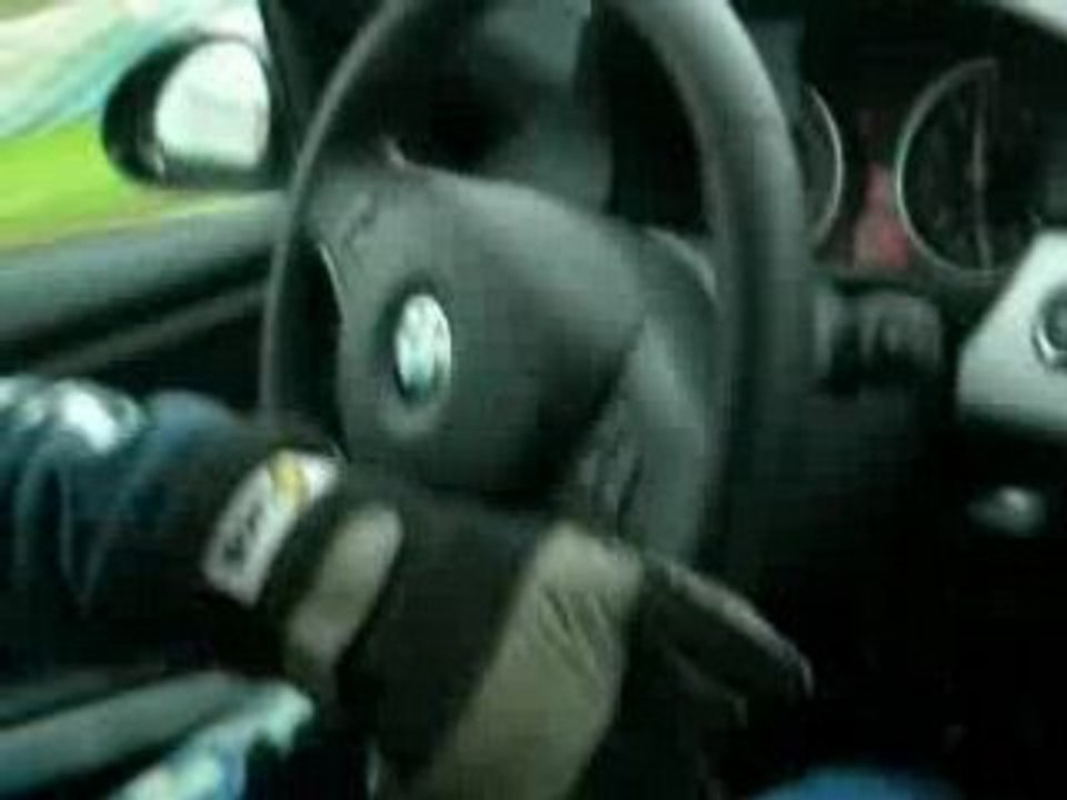 Drift vue de l'intérieur BMW série 3 Coupé 306 ch