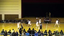 土浦日大vs取手二高(3Q)高校バスケ 2015 茨城県新人戦決勝リーグ