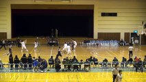 土浦日大vs取手二高(1Q)高校バスケ 2015 茨城県新人戦決勝リーグ