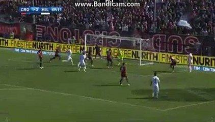 Paletta Goal HD - Crotone 1-1 AC Milan 30.04.2017