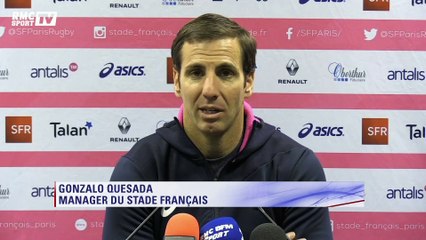 Top 14 – Quesada : "Gagner ce derby était important symboliquement"