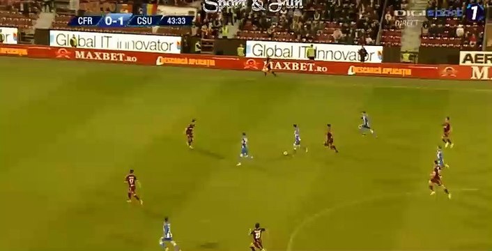 Hristo Zlatinski Goal HD - CFR Cluj 0-2 CS U. Craiova 30.04.2017