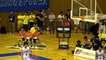 桜花学園vs昭和学院(4Q) 2014 高校バスケ 女子 インターハイ決勝