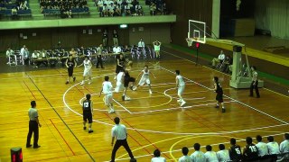 土浦日大vsつくば秀英(4Q)高校バスケ 2014 ウィンターカップ茨城県予選決勝