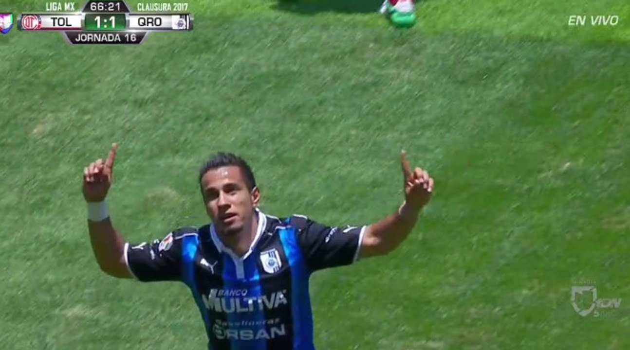 Camilo Sanvezzo Super Goal HD - Toluca vs Queretaro 1-1