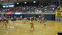 県立鳥取東vs北陸(3Q)高校バスケ 2014インターハイ1回戦