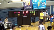 県立鳥取東vs北陸(1Q)高校バスケ 2014インターハイ1回戦