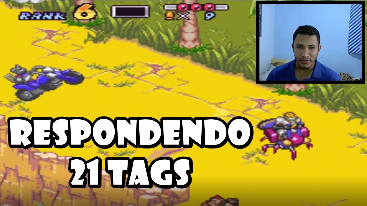 Jogando Biker Mice From Mars e respondendo 21 TAGS