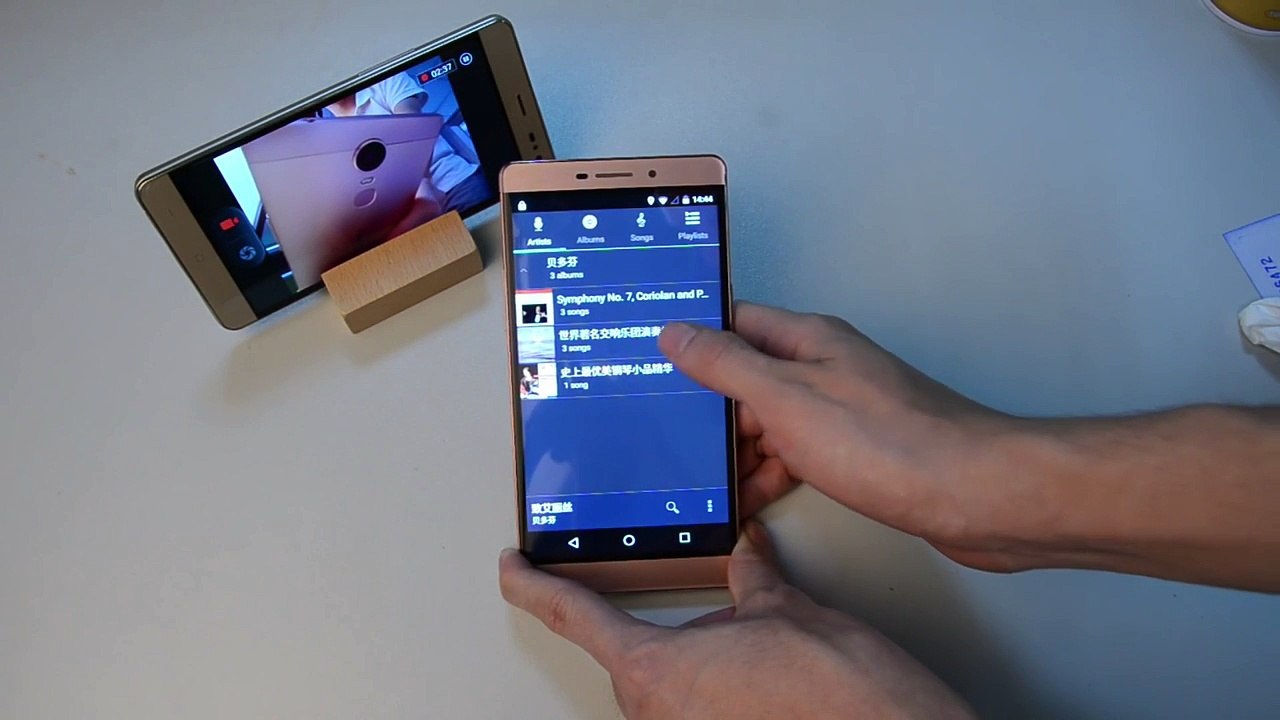 VKworld T1 Plus Kratos ¦ Fingerprint scanner demonstration