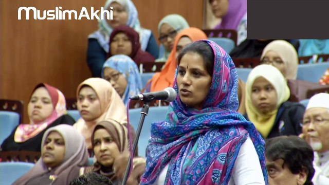 dr jakir naik Indian Lady Converts to Islam After She Got Her Answer - Dr. Zakir Naik 2017 -