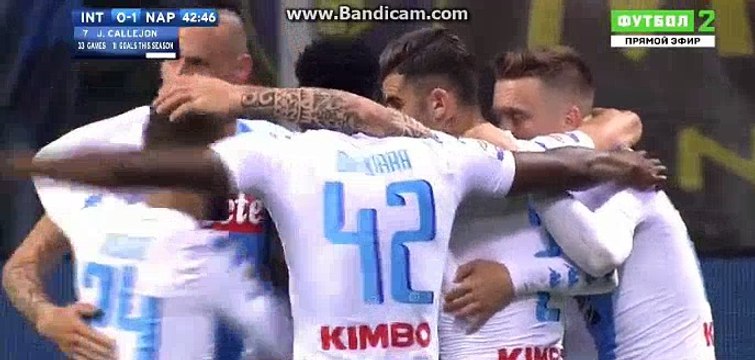 Jose Callejon Amazing Goal HD - FC Inter Milan 0-1 Napoli - Serie A - 30.4.2017 HD