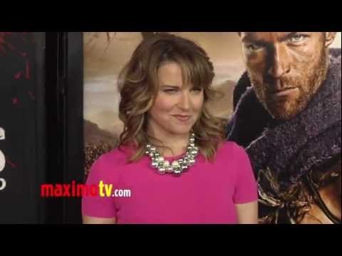 Lucy Lawless SPARTACUS War Of The Damned Premiere Red Carpet ARRIVALS