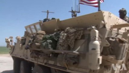 Diyarbakır ABD Askerlerinin Sınırdaki Nöbeti Sürüyor