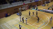 明成vs延岡学園(2Q)高校バスケ 2014 KAZUCUP