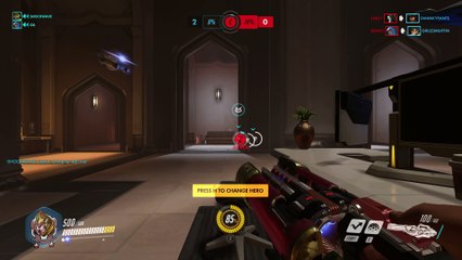 Overwatch: TIL: If you wave and drop a Winston shield at the same time, you can see it in his hand