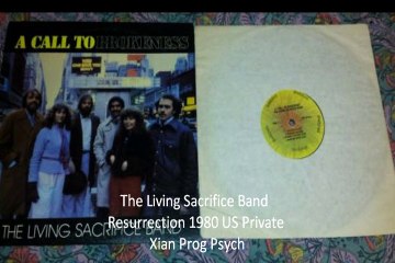 The Living Sacrifice Band"Resurrection"1980 US Private Xian Prog Psych