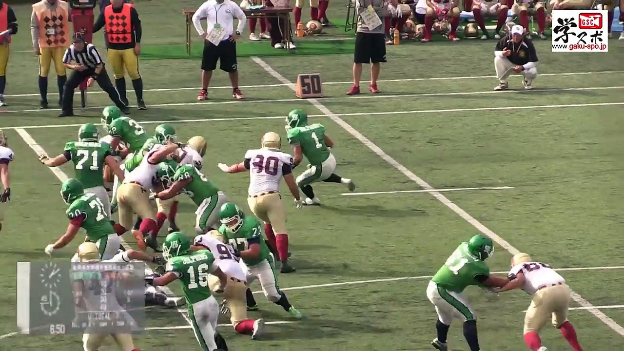 西南大vs名城大 全日本大学選手権西日本準々決勝